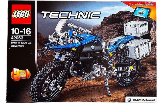 LEGO Technic BMW R 1200 GS Adventure - 42063 van LEGO