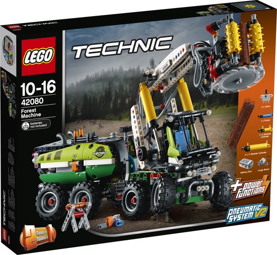 LEGO Technic Bosbouwmachine - 42080 van LEGO
