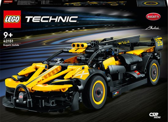 LEGO Technic Bugatti Bolide Sportwagen Modelauto Bouwpakket voor Kinderen - 42151 van LEGO