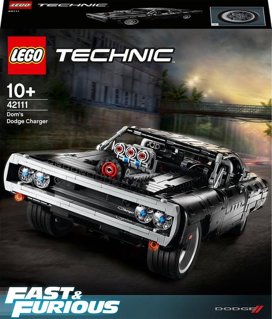 LEGO Technic Dom's Dodge Charger - 42111 van LEGO