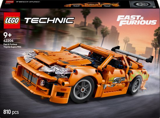 LEGO® Technic Fast and Furious Toyota Supra MK4 set - 42204 van LEGO