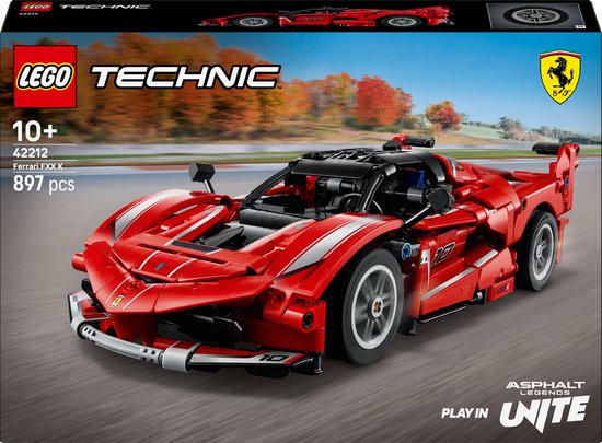 LEGO® Technic Ferrari FXX K Modelauto - 42212 van LEGO