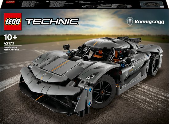LEGO Technic - Koenigsegg Jesko Absolut grijze hypercar - 42173 van LEGO