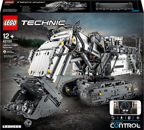 LEGO Technic Liebherr R 9800 Graafmachine - 42100 van LEGO