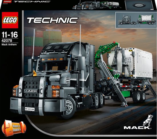 LEGO Technic Mack Anthem - 42078 van LEGO