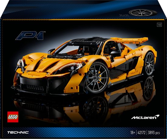 LEGO Technic - McLaren P1™ hypercar - 42172 van LEGO