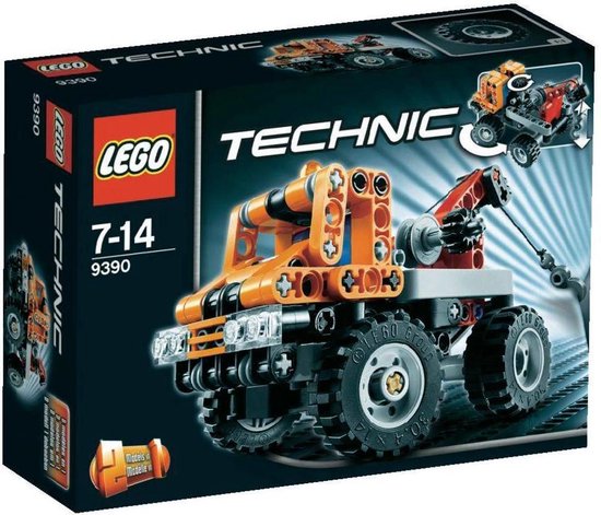 LEGO Technic Mini Takelwagen - 9390 van LEGO