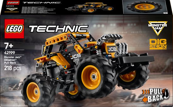 LEGO Technic Monster Jam™ DIGatron™ pull-back truck - 42199 van LEGO