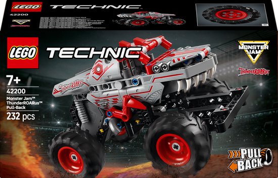 LEGO Technic Monster Jam™ ThunderROARus™ pull-back truck - 42200 van LEGO