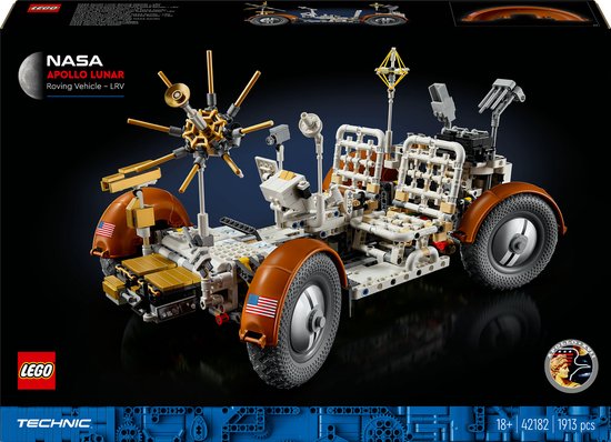 LEGO Technic NASA Apollo maanwagen – LRV - 42182 van LEGO