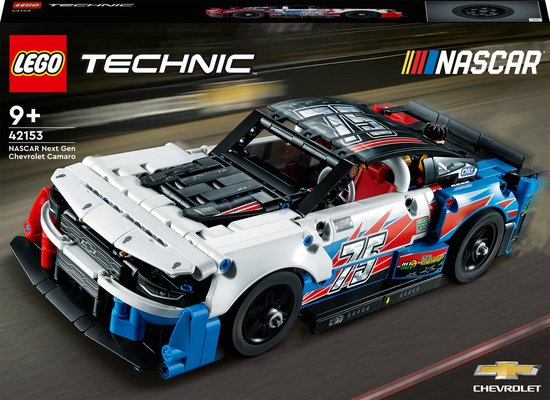 LEGO Technic NASCAR Next Gen Chevrolet Camaro ZL1 Set - 42153 van LEGO