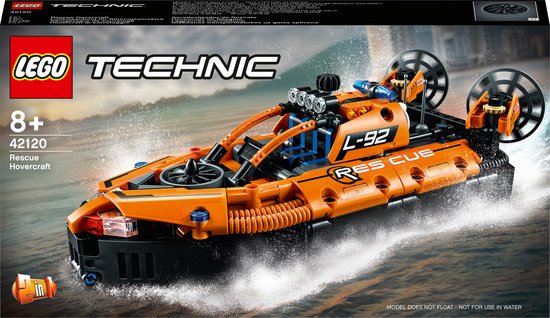 LEGO Technic Reddingshovercraft - 42120 van LEGO