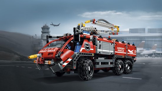 LEGO Technic Vliegveld-reddingsvoertuig - 42068 van Merkloos