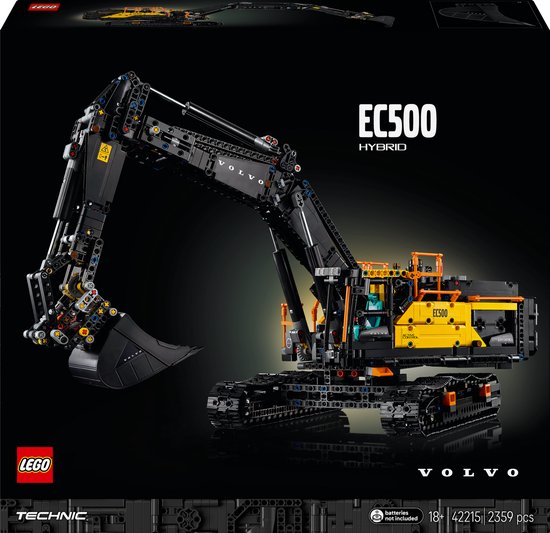 LEGO® Technic Volvo EC500 Hybrid Graafmachine - 42215 van LEGO