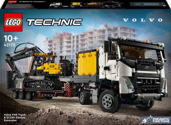 LEGO Technic Volvo FMX truck & EC230 elektrische graafmachine 42175 van LEGO