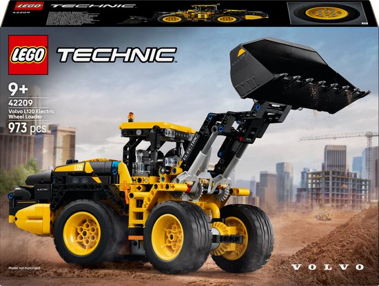 LEGO Technic Volvo L120 Electric Wiellader Speelgoed Set - 42209 van LEGO