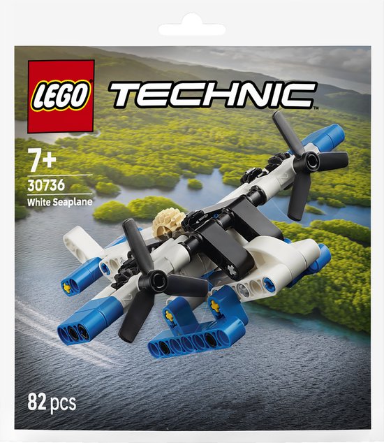 LEGO Technic - Wit watervliegtuig - 30736 van LEGO