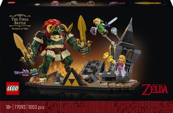 LEGO® The Legend of Zelda™: Ocarina of Time™ – The Final Battle - Model Kit for Adults - 77093 van Merkloos