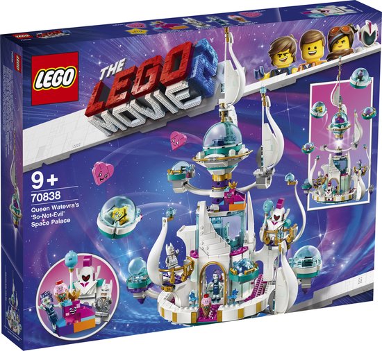 LEGO The Movie 2 Koningin Wiedanook Watdanooks ‘Echt-Niet-Kwaadaardige' Ruimtepaleis - 70838 van LEGO