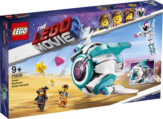 LEGO The Movie 2 Lieve Chaos' Systar Ruimteschip! - 70830 van LEGO