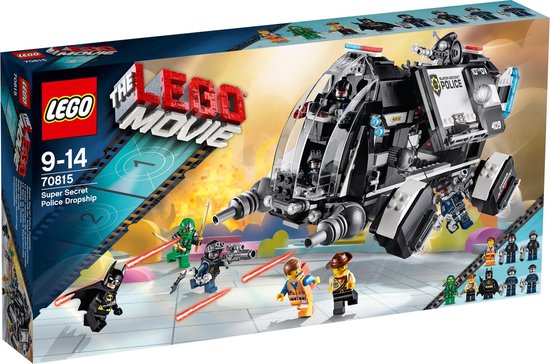 LEGO The Movie Supergeheim Politie-Dropship - 70815 van LEGO