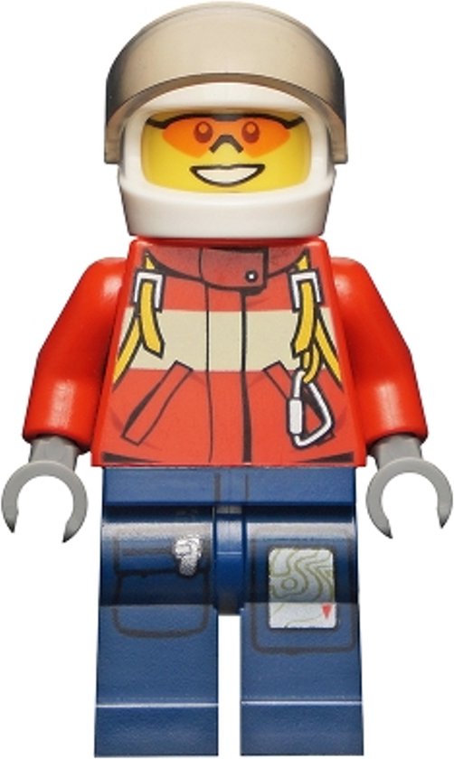 Lego Town minifiguur, brandweerman cty0278. van Merkloos