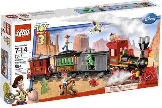 LEGO Toy Story 3 Wild West Treinachtervolging - 7597 van LEGO