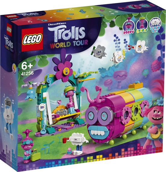 LEGO Trolls Regenboogrupsbus - 41256 van LEGO