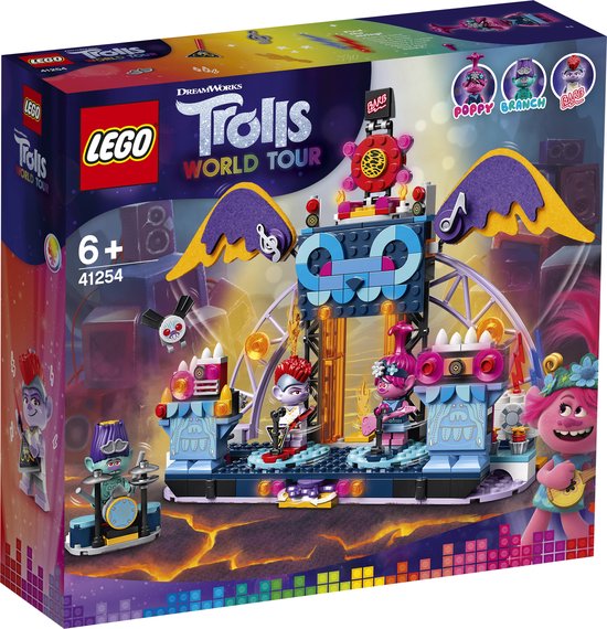 LEGO Trolls Volcano Rock City Concert - 41254 van LEGO