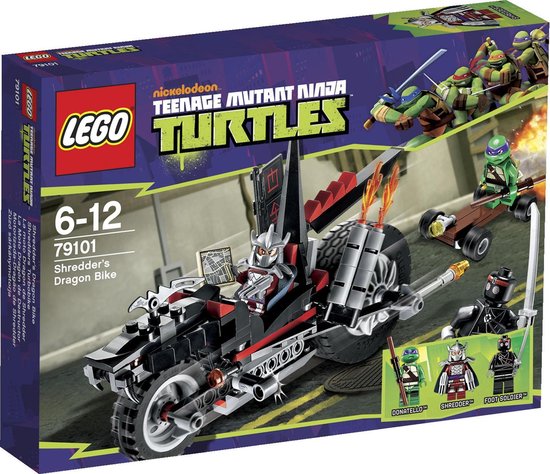 LEGO Turtles Shredder's Drakenmotor - 79101 van LEGO