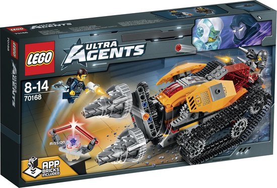 LEGO Ultra Agents Drillex Diamantroof - 70168 van LEGO
