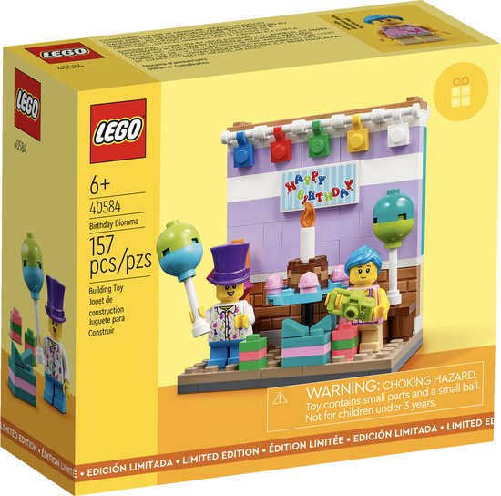 LEGO Verjaardags Diorama - 40584 van LEGO