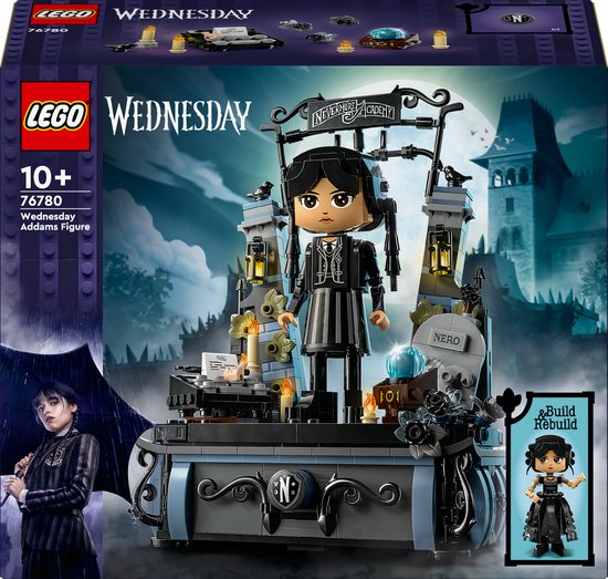 LEGO Wednesday: Wednesday Addams figuur - 76780 van LEGO