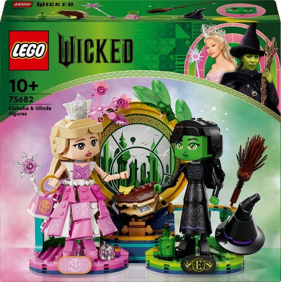 LEGO Wicked Elphaba en Glinda figuren - 75682 van LEGO