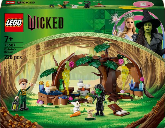 LEGO® Wicked Elphaba's Schuilhut Bouwset voor Kinderen - 75687 van LEGO