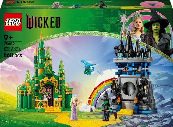 LEGO® Wicked Emerald City en Kiamo Ko Kasteel, Bouwset - 75689 van LEGO