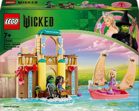 LEGO Wicked Glinda Elphaba en Nessarose op Shiz University - 75681 van LEGO
