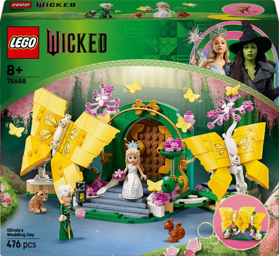 LEGO® Wicked Glinda's Trouwdag, Vlinderspeelgoed - 75688 van LEGO