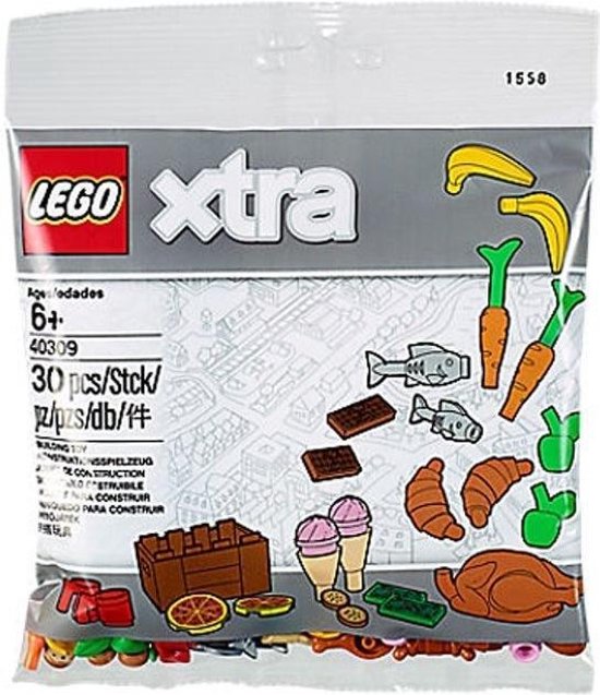 LEGO xtra 40309 Etenswaren accessoires (polybag) van LEGO