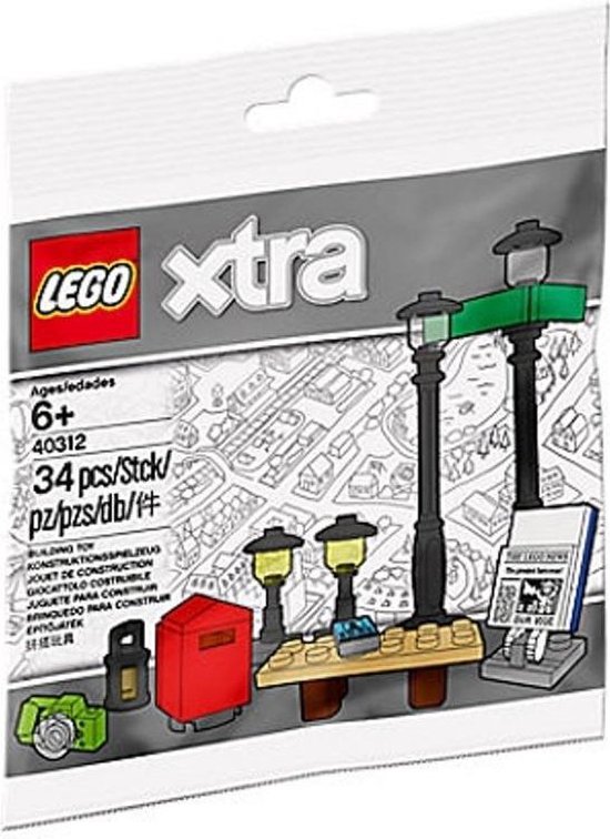LEGO xtra 40312 Straatlantaarns (polybag) van LEGO