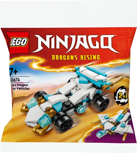 LEGO Zane's voertuigen met drakenkracht - 30674 van LEGO