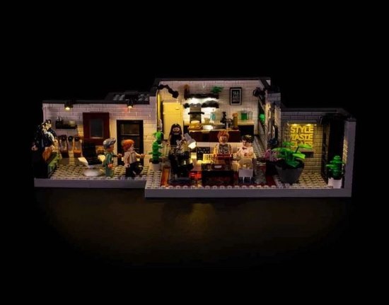 Light My Bricks - Geschikt voor LEGO Queer Eye The Fab 5 Loft - 10291 Verlichtings Set van Light My Bricks