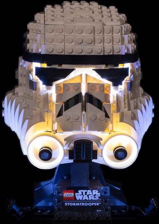 Light My Bricks - Geschikt voor LEGO Stormtrooper Helm 75276 Verlichtings Set van Light My Bricks