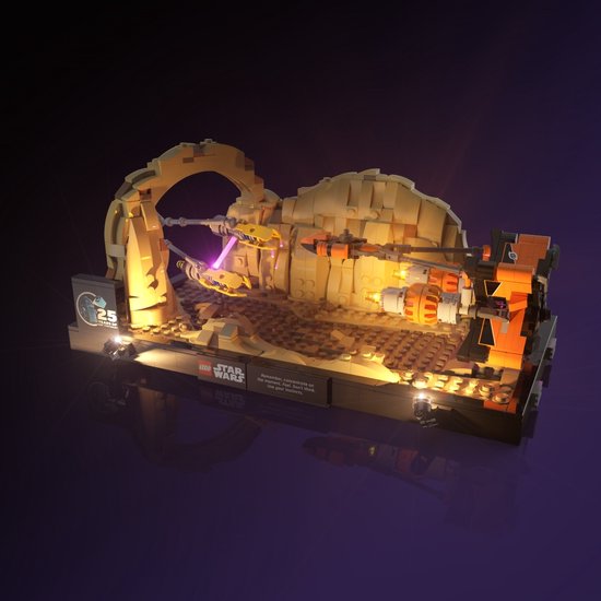 Light My Bricks (LMB) 2.0 Lichtset voor for LEGO #75380 Star Wars Mos Espa Podrace Diorama van Light My Bricks