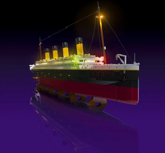Light My Bricks (LMB) 2.0 Lichtset voor LEGO #10294 Titanic van Light My Bricks