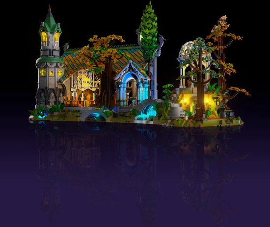 Light My Bricks (LMB) 2.0 Lichtset voor LEGO #10316 Lord of the Rings - Rivendell van Light My Bricks