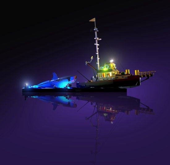 Light My Bricks (LMB) 2.0 Lichtset voor LEGO #21350 Jaws van Light My Bricks