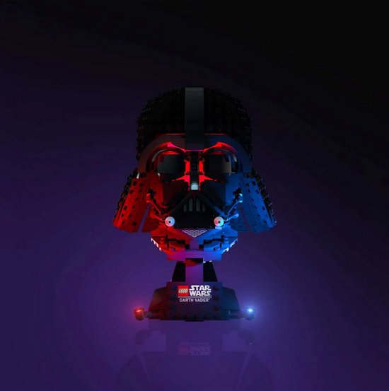 Light My Bricks (LMB) 2.0 Lichtset voor LEGO #75304 Star Wars Darth Vader Helm van Light My Bricks