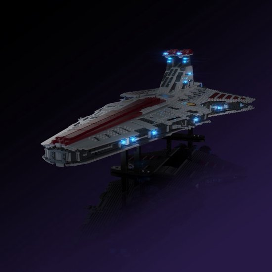 Light My Bricks (LMB) 2.0 Lichtset voor LEGO #75367 Star Wars UCS Venator-Class Republic Attack Cruiser™ van Light My Bricks