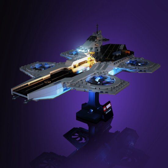Light My Bricks (LMB) 2.0 Lichtset voor LEGO #76295 Marvel De Avengers Helicarrier van Light My Bricks